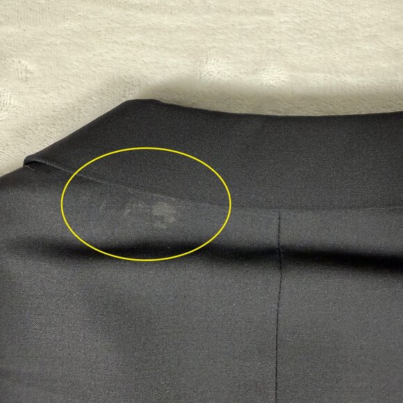 Armani Collezioni Blazer Men Size 44R Black Three Button Neiman Marcus Italy - Picture 13 of 13